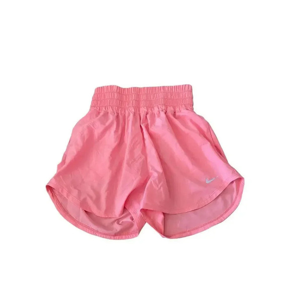 Nike Pants - Nike Pink DX6642 Dri-Fit Ultra High-Waisted 3" Brief-Lined Shorts Size Small